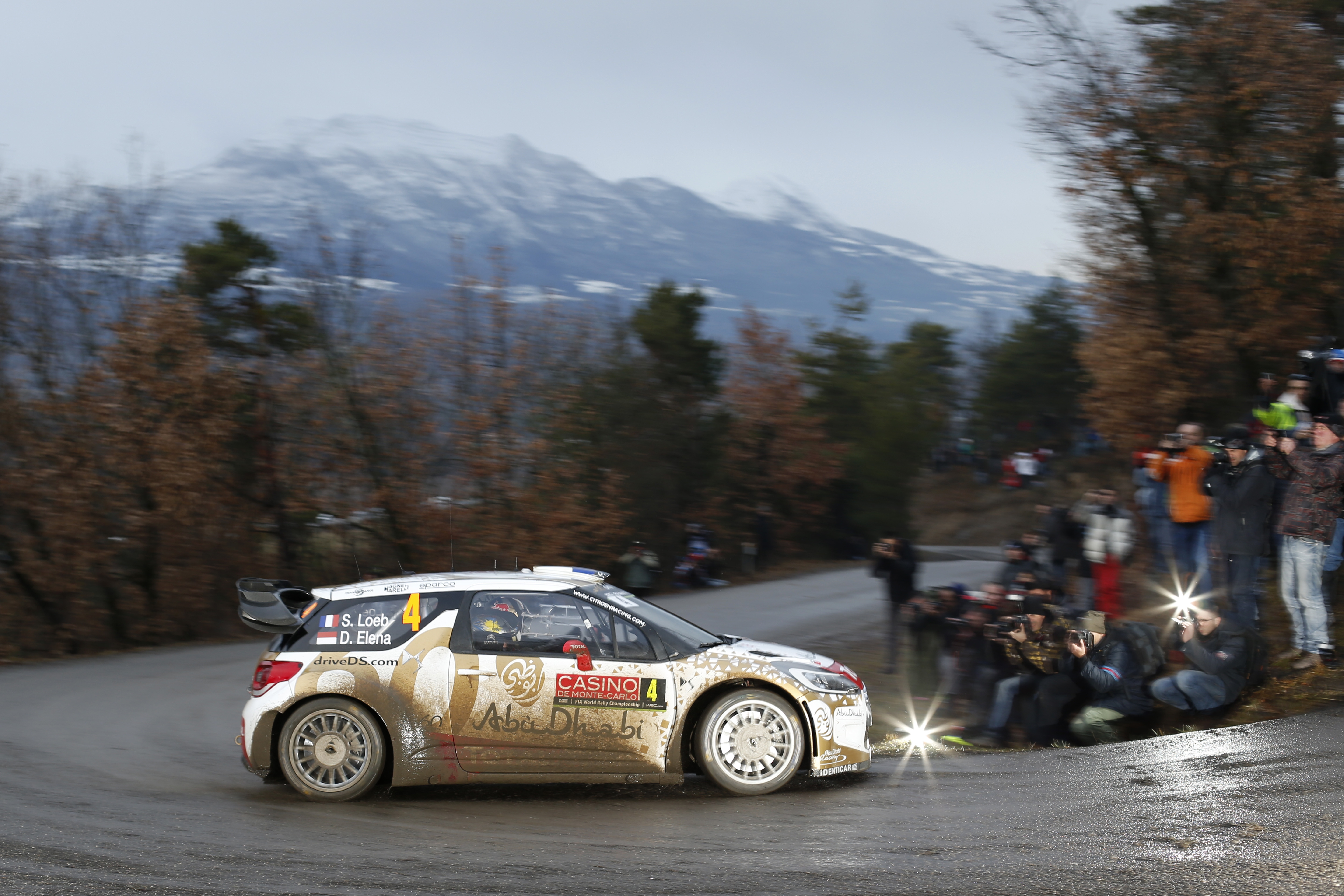 Shakedown Rally Montecarlo: Sébastien Loeb già davanti a tutti