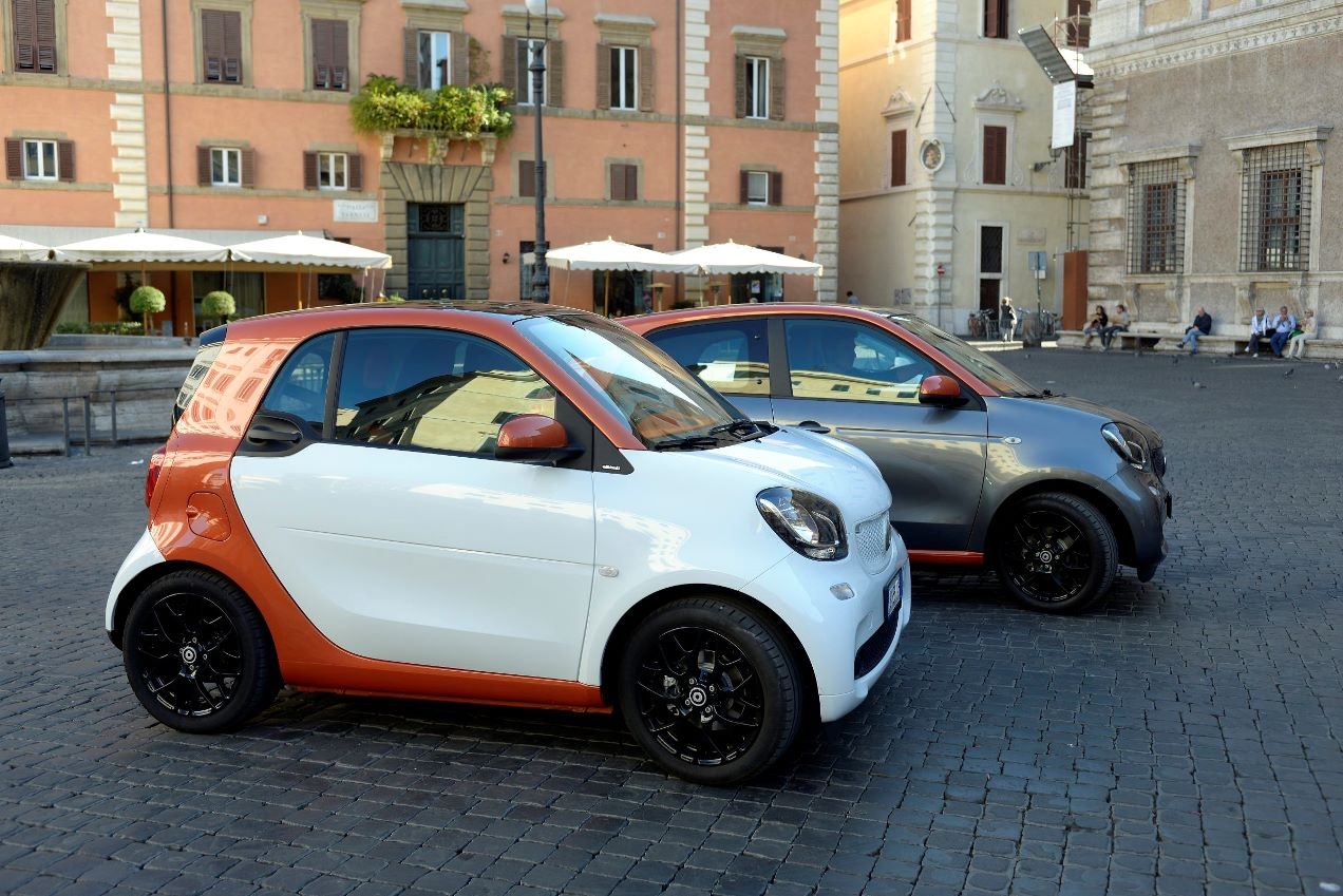 smart fortwo ora disponibile con cambio a doppia frizione twinamic