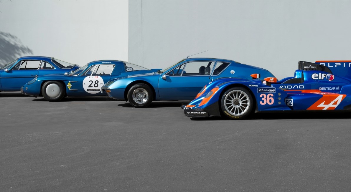 Alpine festeggia 60 anni al Retromobile 2015