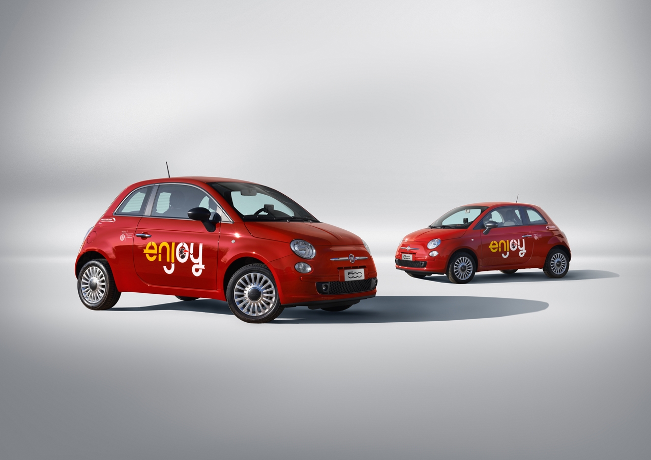 Enjoy, il car sharing di Eni, arriva a Torino