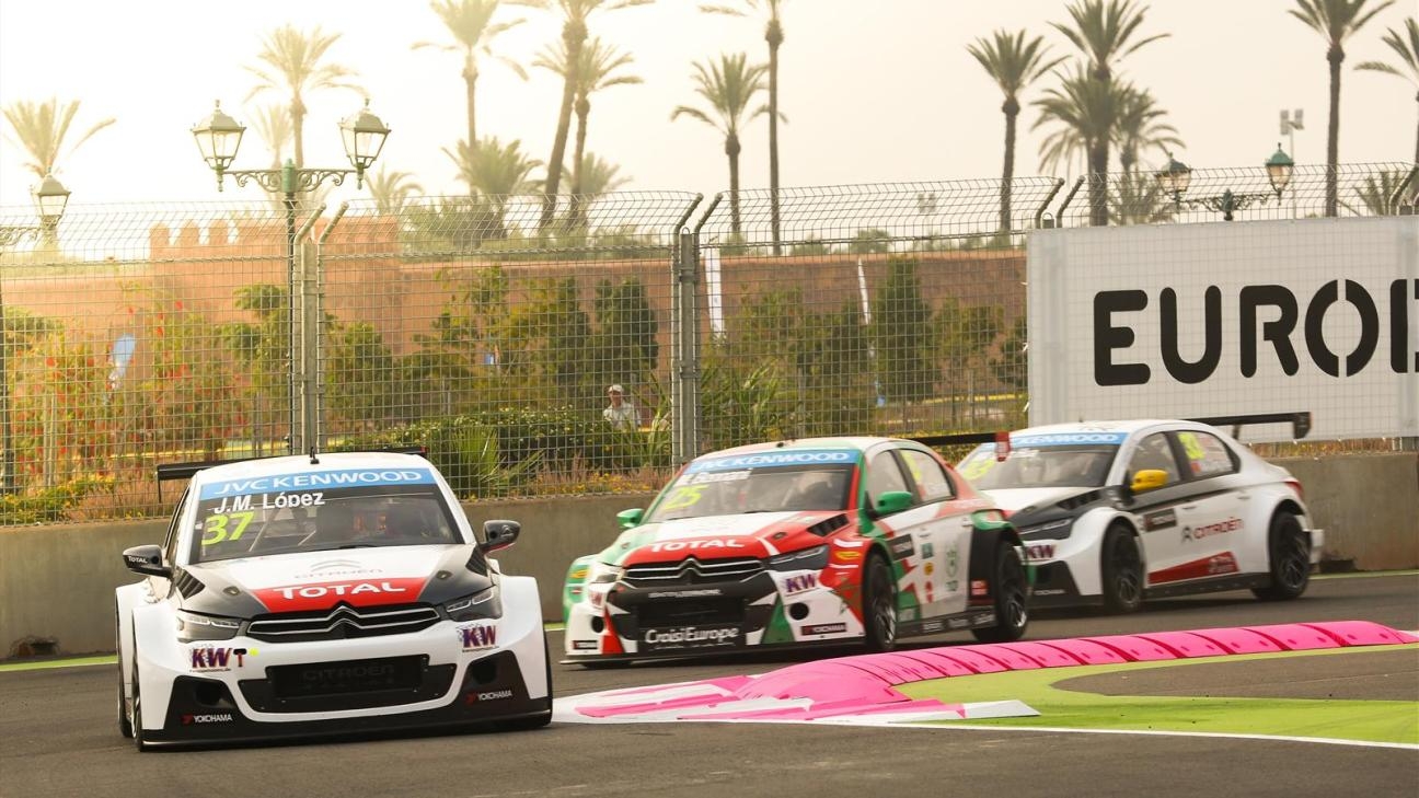 WTCC, Marrakech 2015: arriva la cinquina delle CITROËN C-ELYSÉE