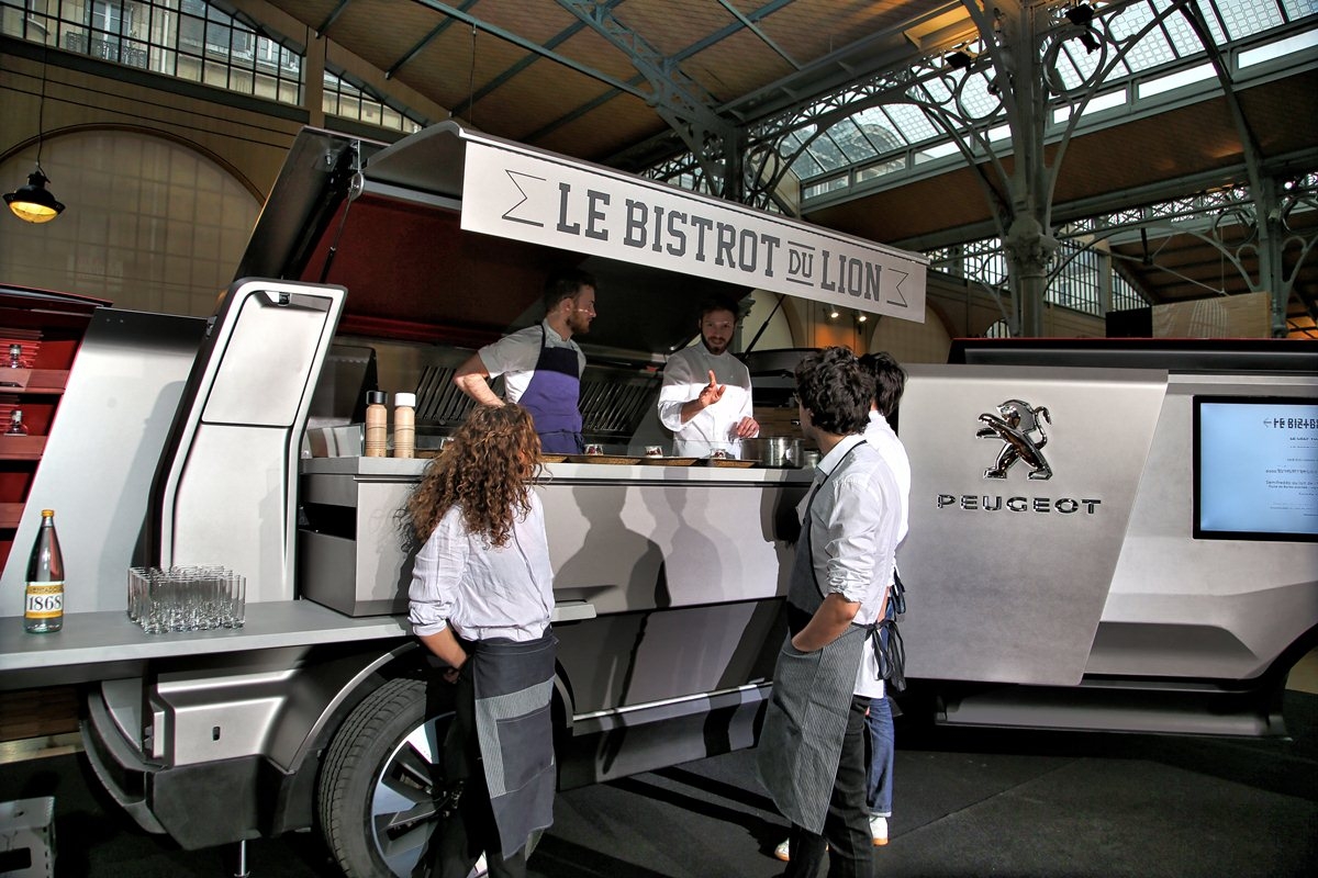 Foodtruck Peugeot: il Bistrot a quattro ruote del Leone