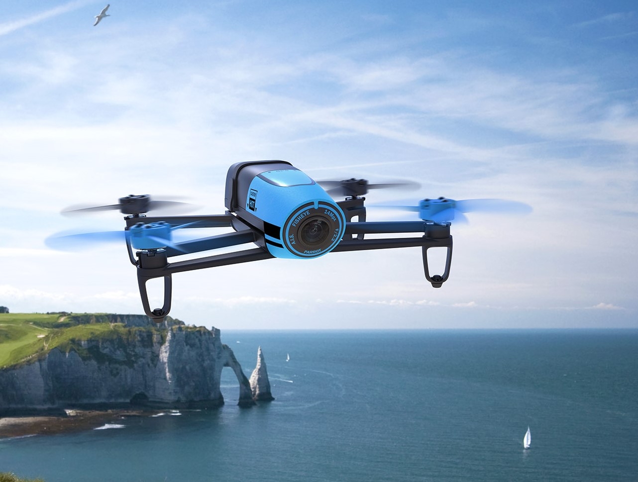 Parrot Bebop Drone: l’action camera filma dal cielo