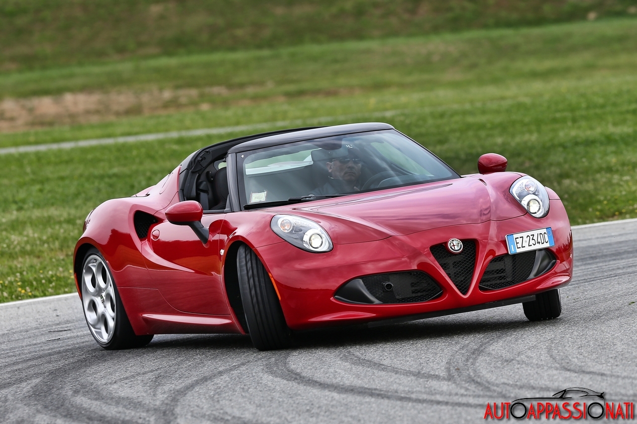 Alfa Romeo 4C Spider | Prova in anteprima