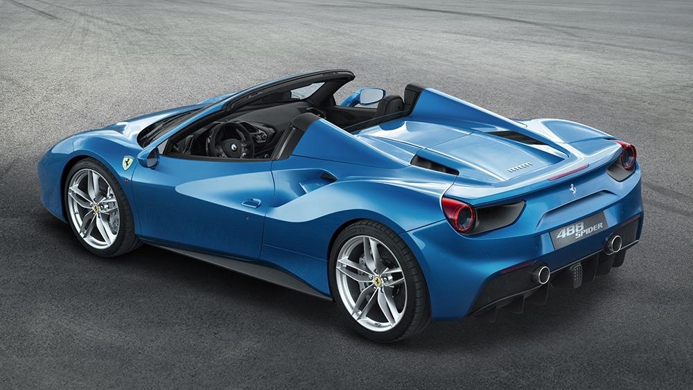 Ferrari 488 Spider: debutto al Salone di Francoforte 2015