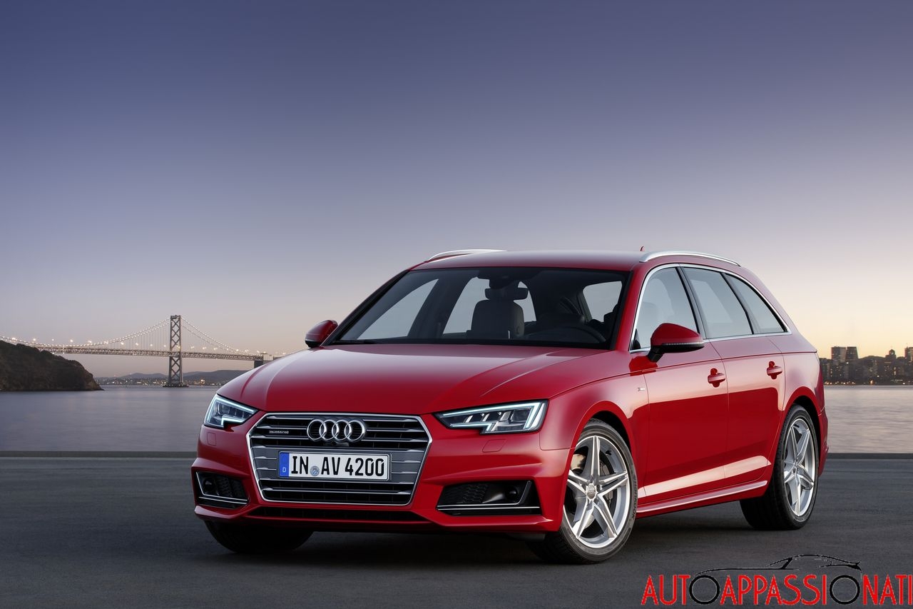 Nuove Audi A4 e A4 Avant: tutte le informazioni