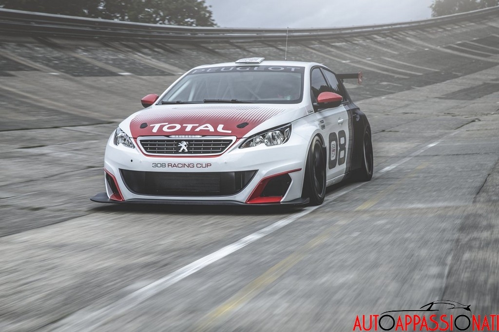 Peugeot 308 Racing Cup: il Leone da pista