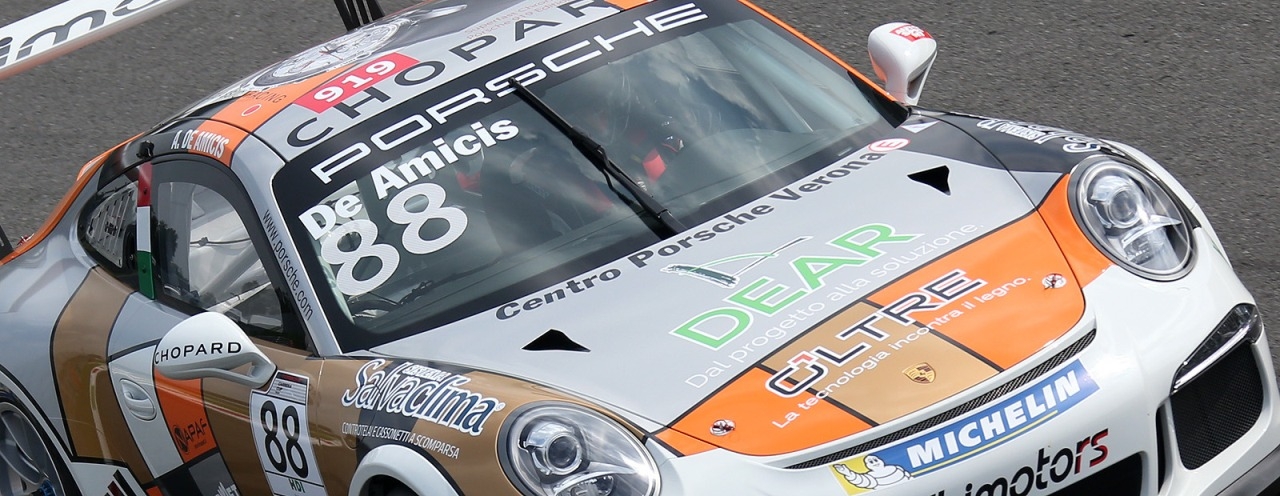 Carrera Cup Italia 2015: intervista ad Alberto De Amicis, leader della Michelin Cup