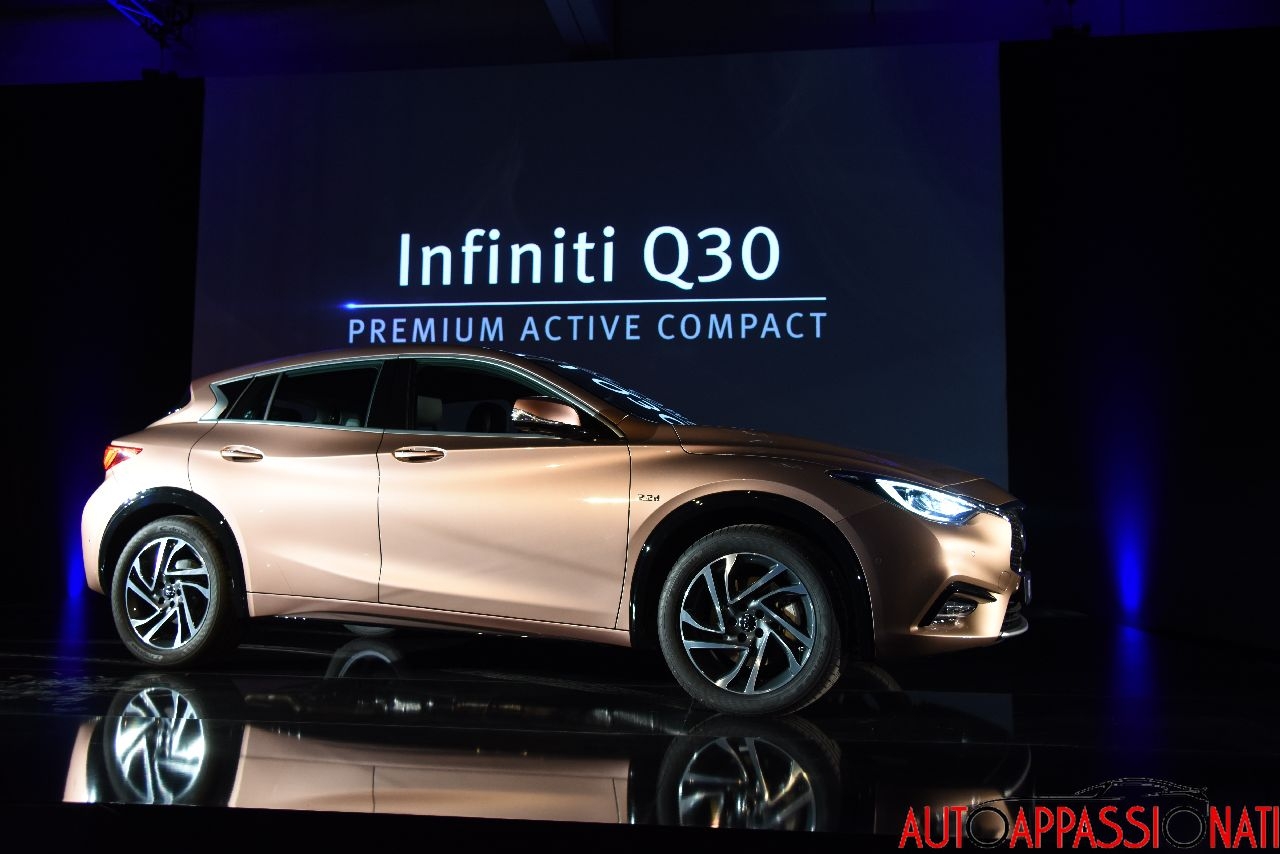 Salone di Francoforte 2015: nuova Infiniti Q30