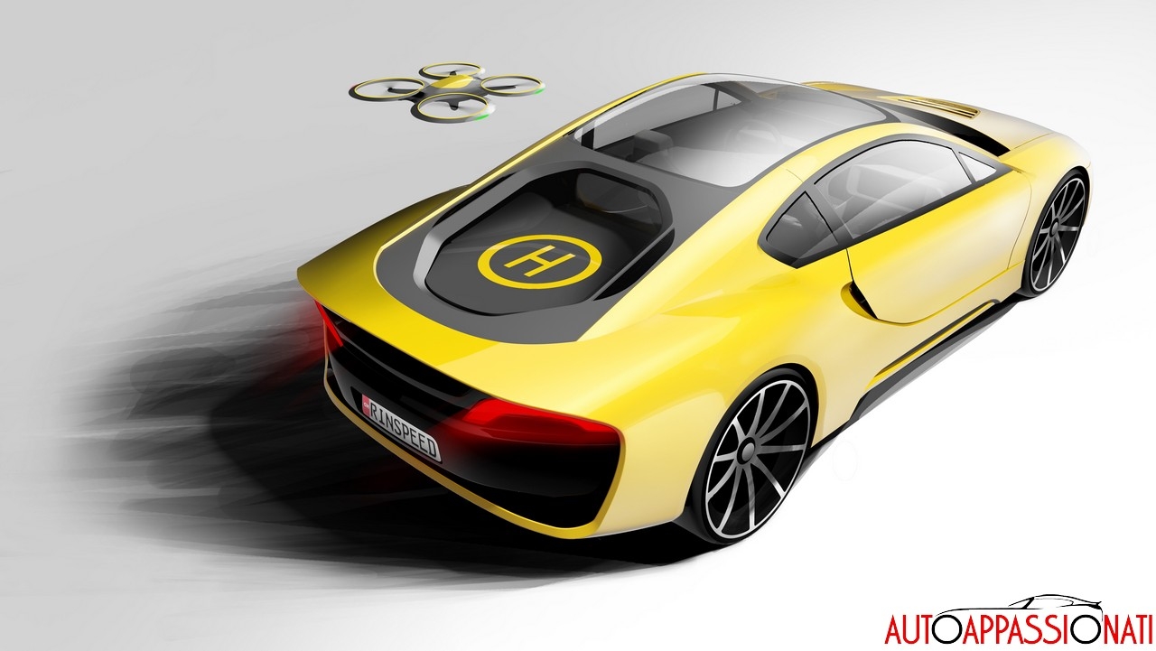 Rinspeed Ethos: Autonoma con drone