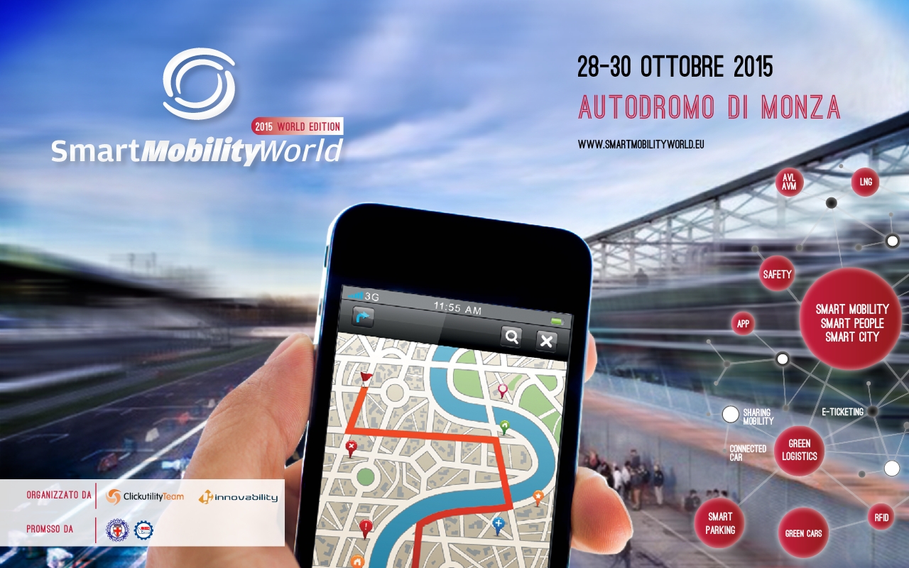 Smart Mobility World: dal 28 al 30 ottobre il più grande evento europeo sulla smart mobility