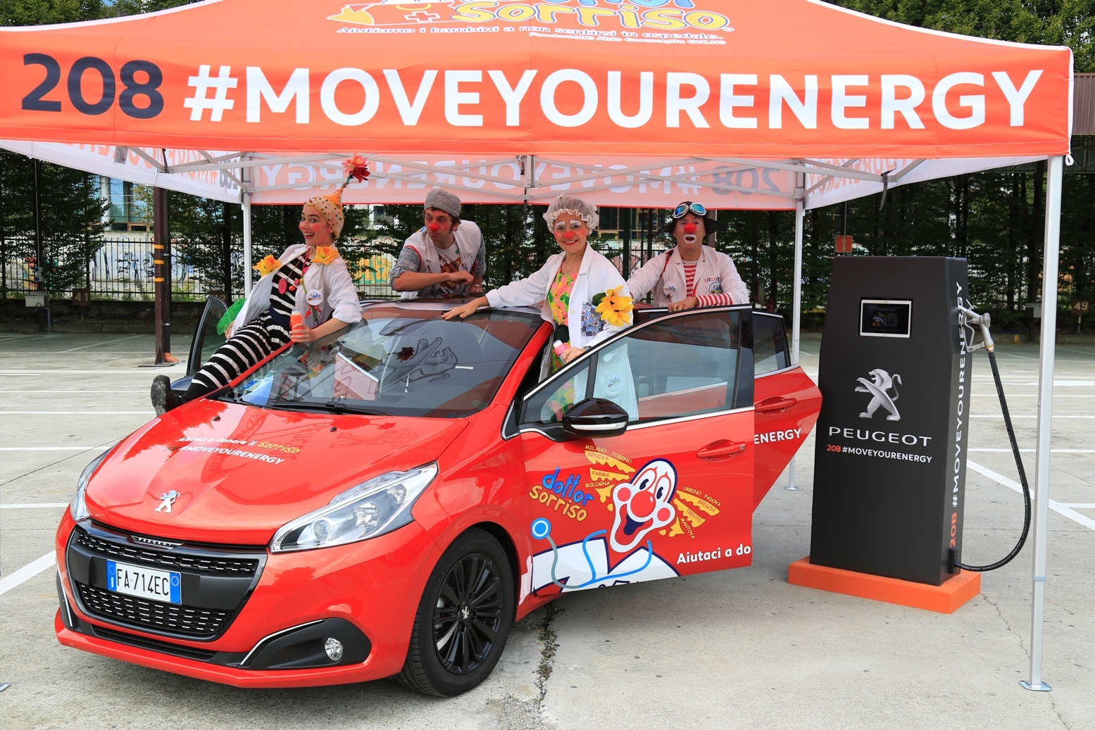 #MOVEYOURENERGY e PEUGEOT 208: quando l’auto regala un sorriso