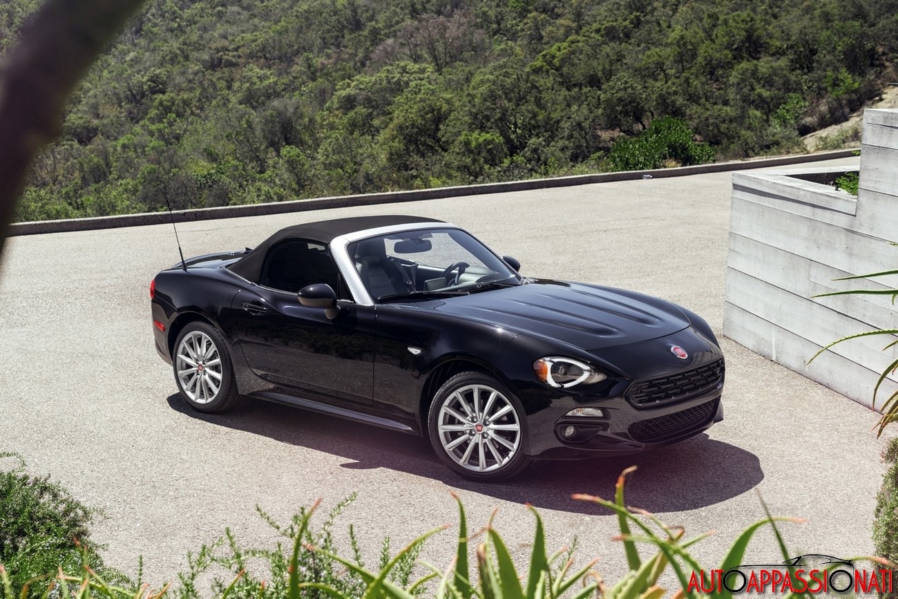 Fiat 124 Spider: foto in anteprima