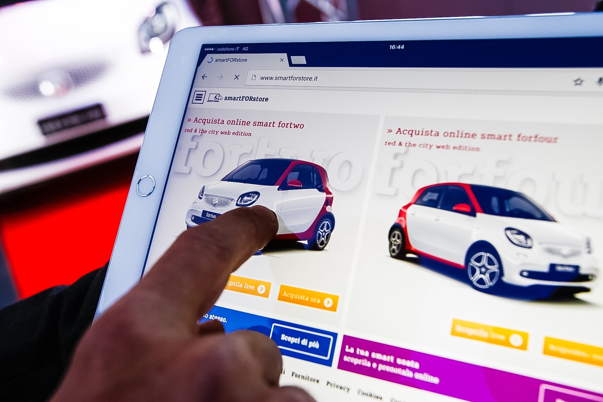 smart fortwo e forfour: da oggi si acquistano anche online