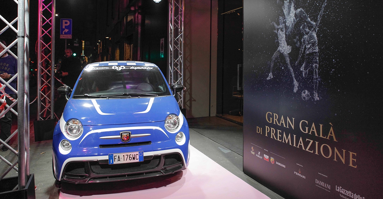 Abarth presente alla notte degli Oscar dello sport italiano