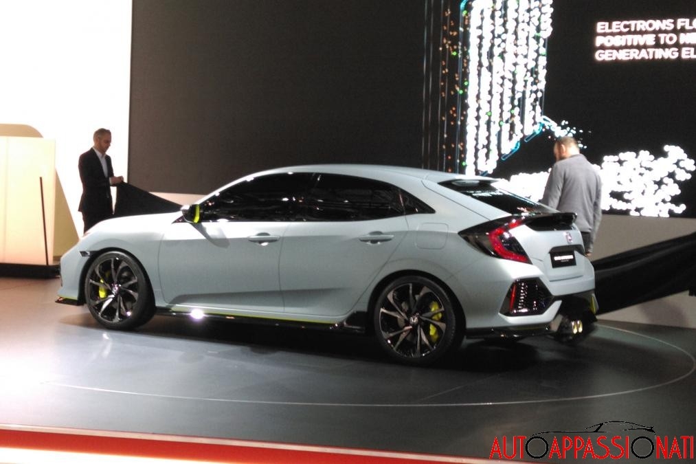 Prototipo nuova Honda Civic | LIVE Salone di Ginevra 2016