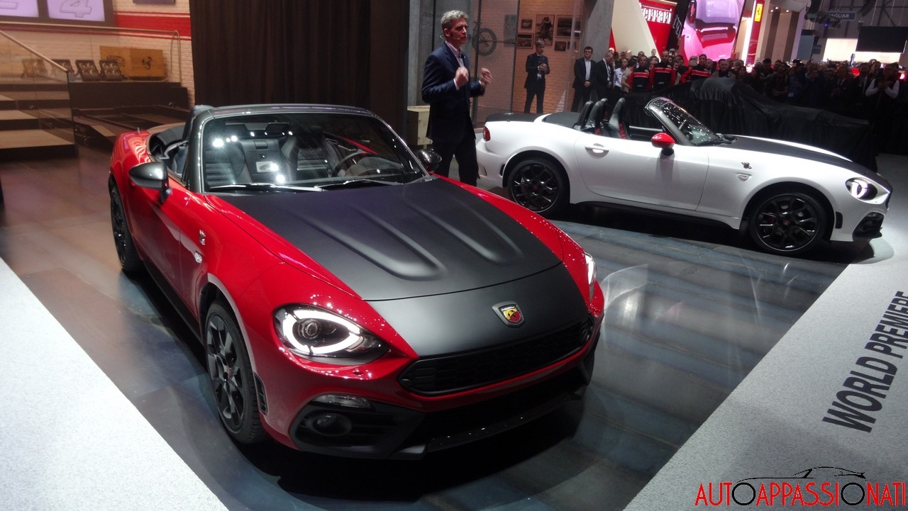 Nuova Abarth 124 spider | LIVE Salone di Ginevra 2016