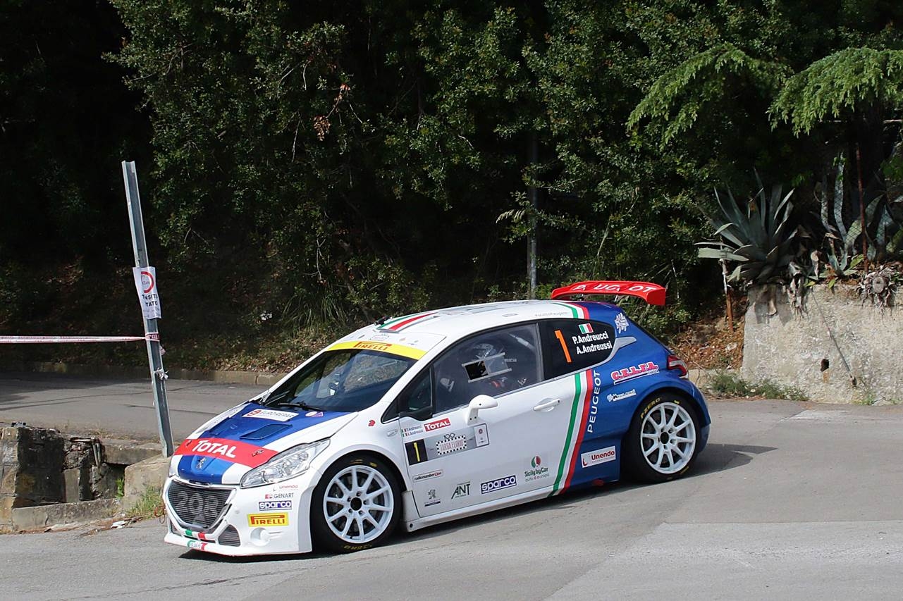 Andreucci su Peugeot 208 T16 si aggiudica la 100esima Targa Florio