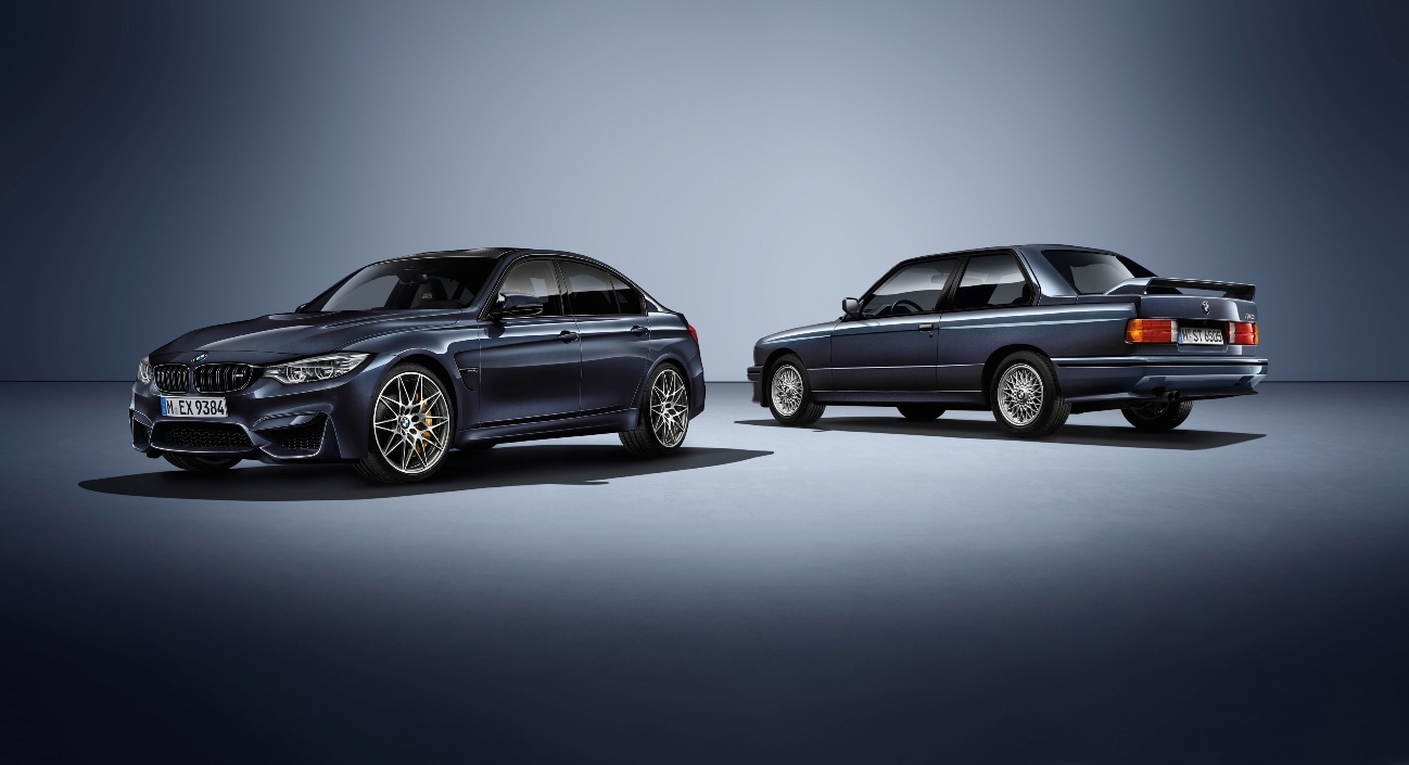 BMW M3 “30 JAHRE M3”: per celebrare la nascita del reparto M