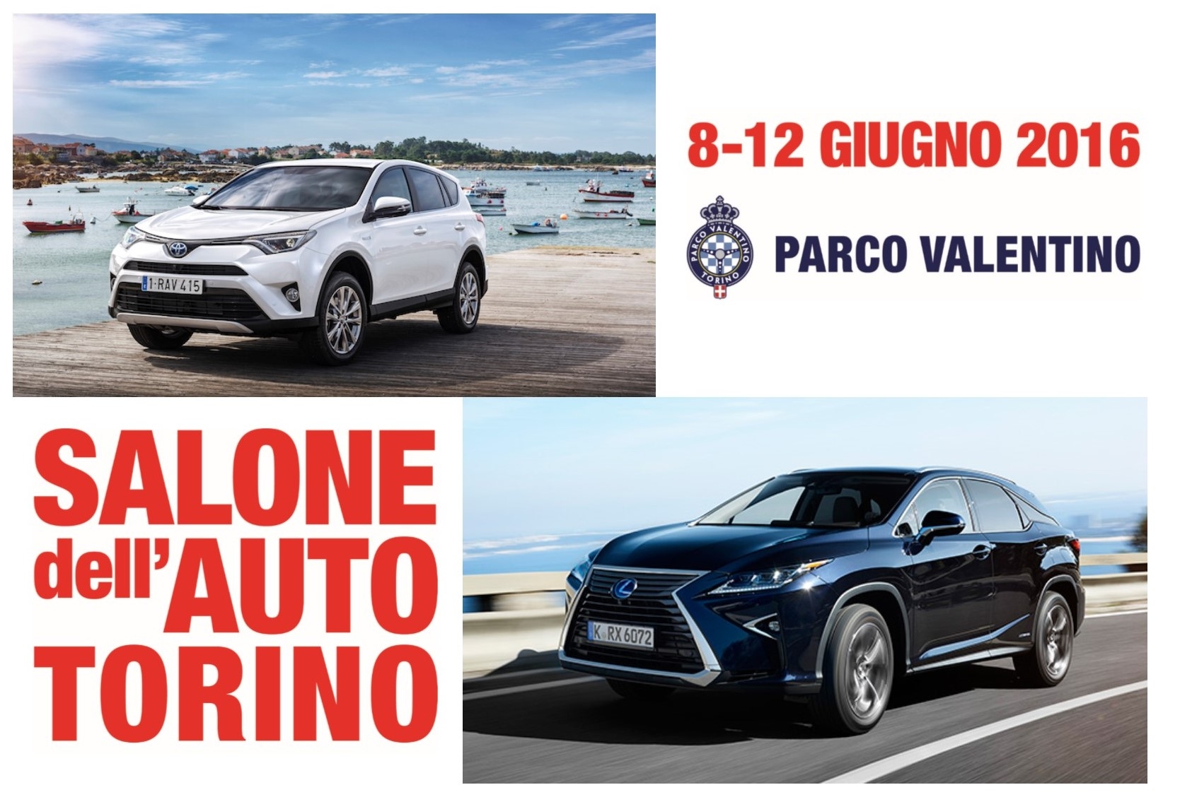 Toyota e Lexus al Salone dell’Auto di Torino 2016