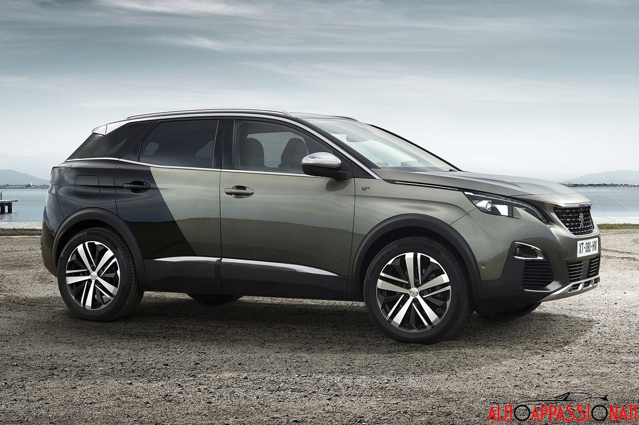 Nuova Peugeot 3008 GT: prime informazioni