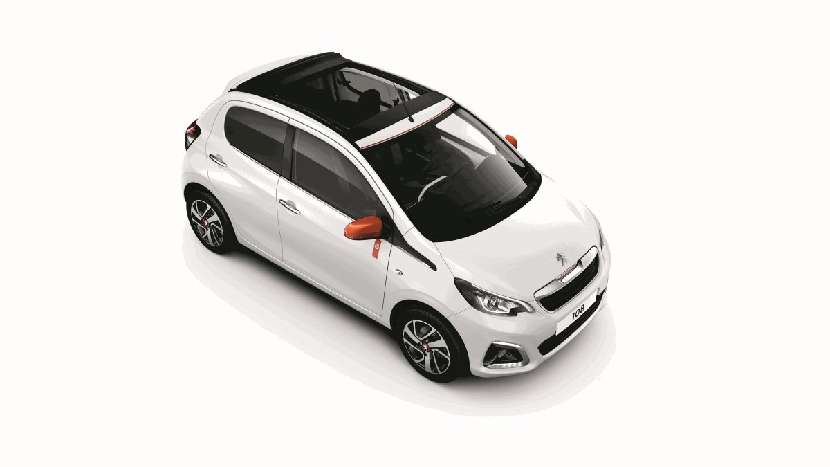 Peugeot 108 Roland Garros Top!: la citycar alla conquista degli Open di tennis