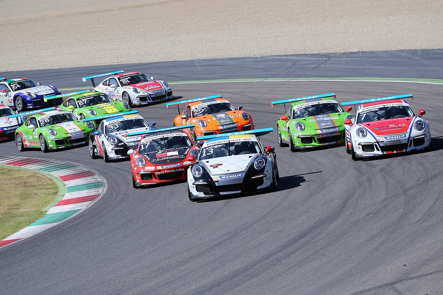 Carrera Cup Italia 2016: tripletta di Come Ledogar al Mugello