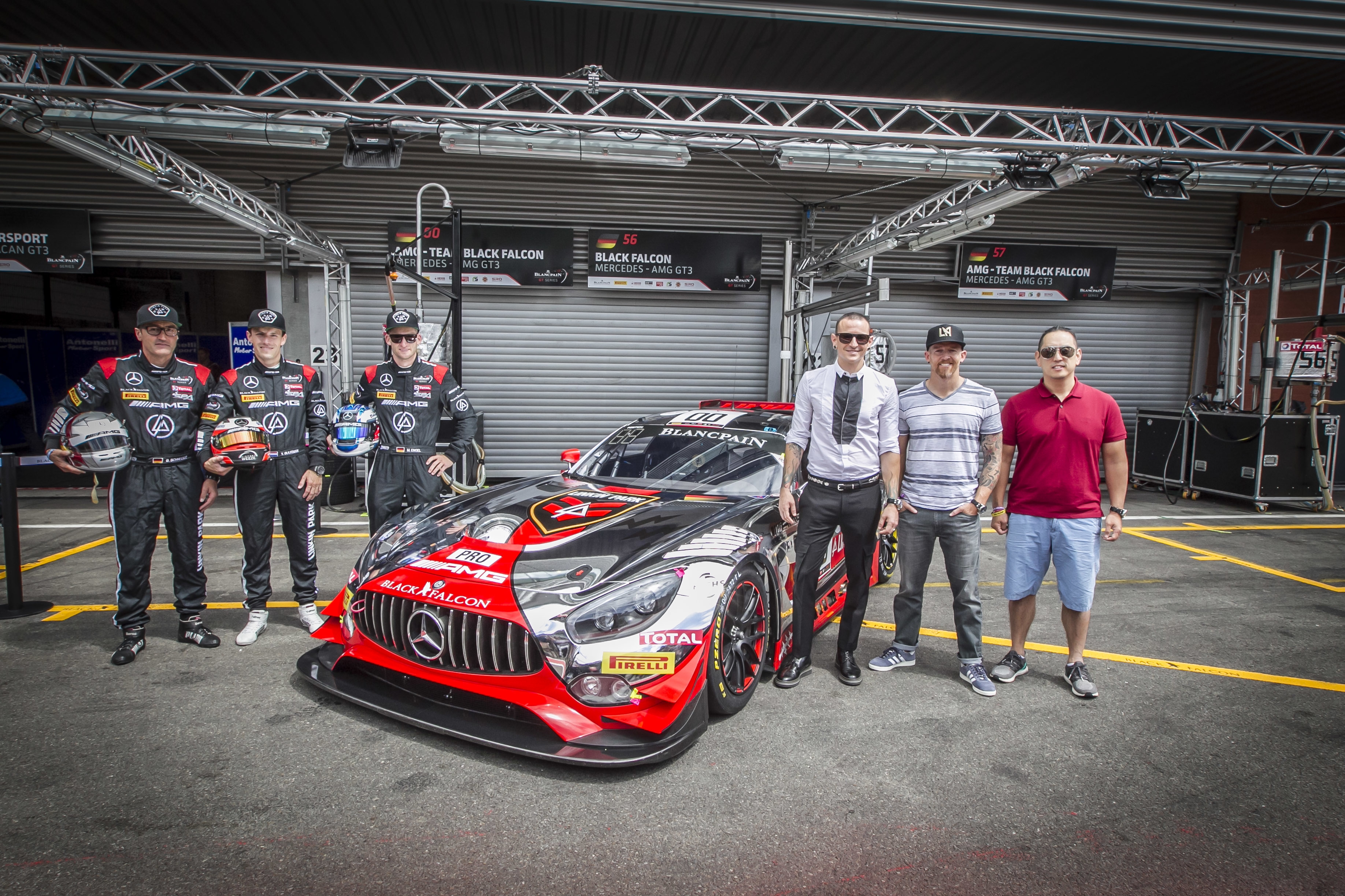 Una Mercedes-AMG GT3 firmata dai Linkin Park