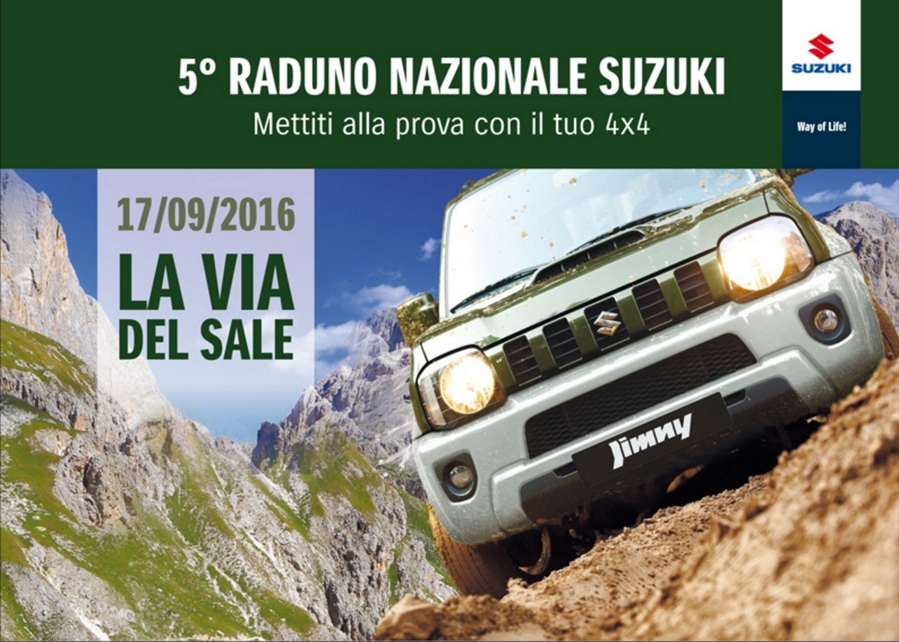 Il 5° Raduno Suzuki 4×4 sulla Via del Sale