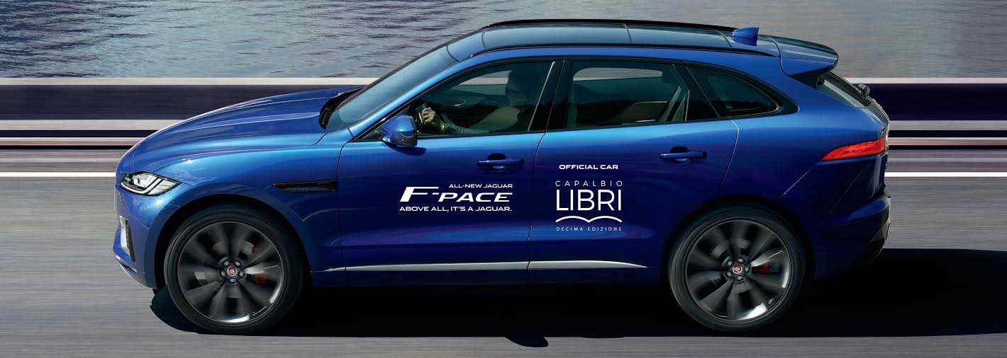 Jaguar Land Rover a Capalbio Libri con la Jaguar F-Pace