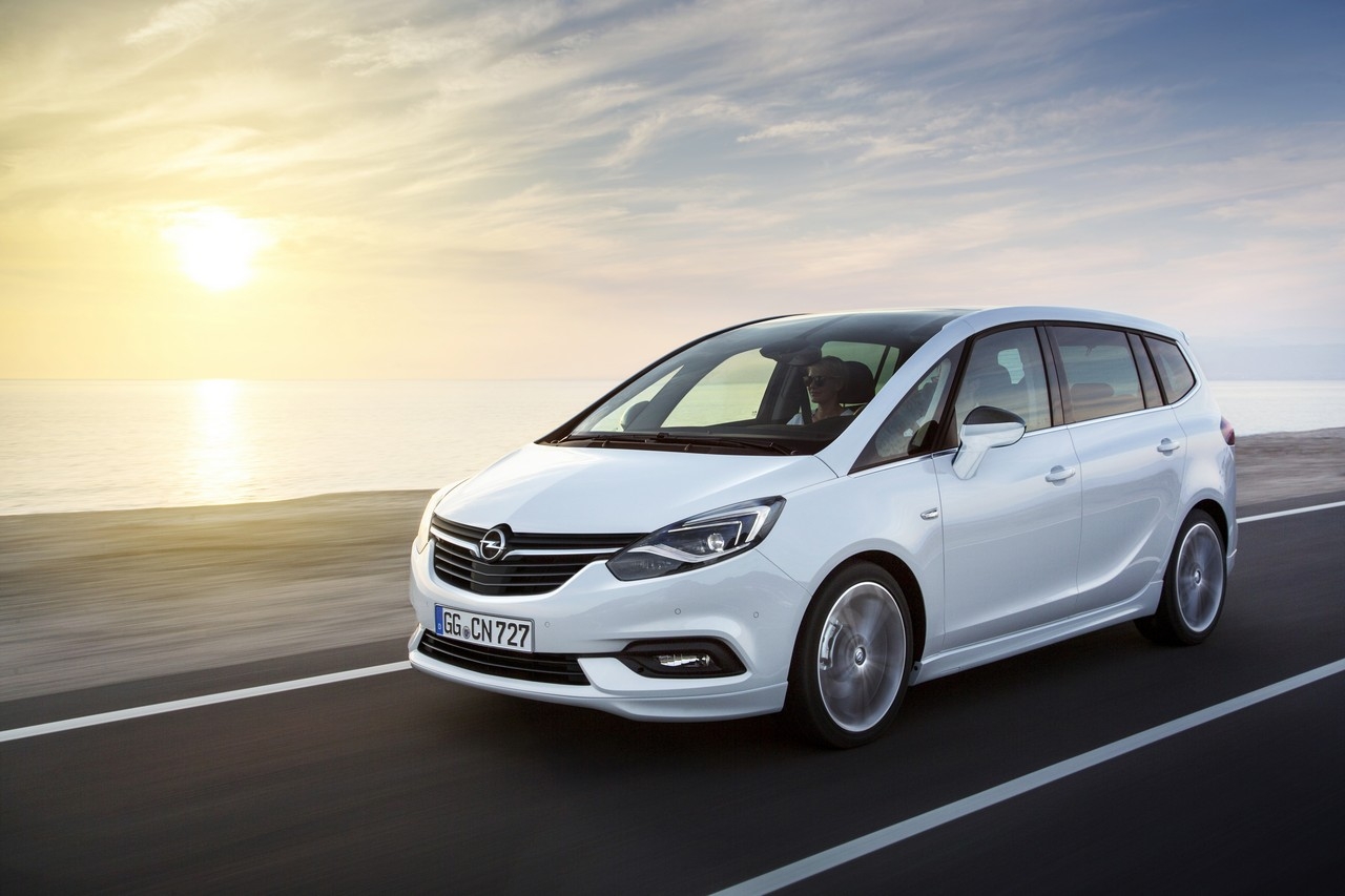 Al via la produzione della Nuova Opel Zafira