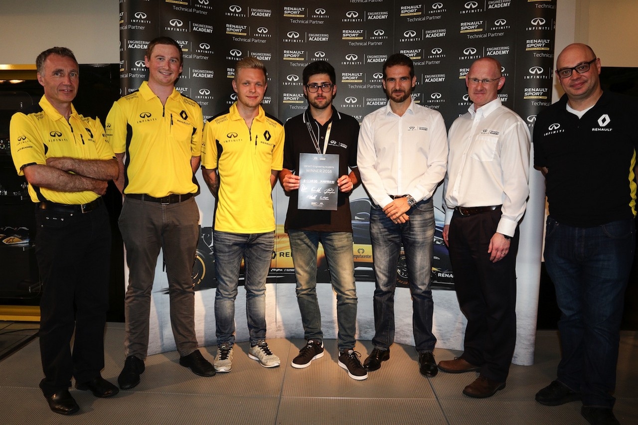 Un ingegnere italiano vince l’Infiniti Engineering Academy 2016