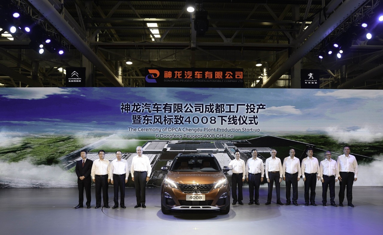 Dongfeng Peugeot Citroën Automobile (DPCA) inaugura un nuovo stabilimento in Cina