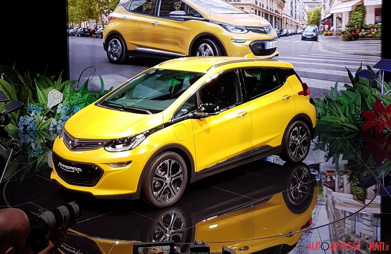 Opel Ampera-e | Salone di Parigi 2016 [LIVE]