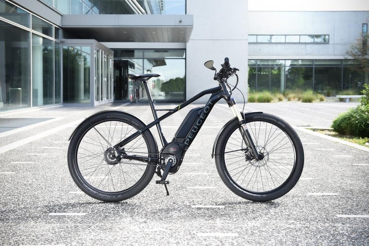 Peugeot presenta a Parigi la bici elettrica eU01s