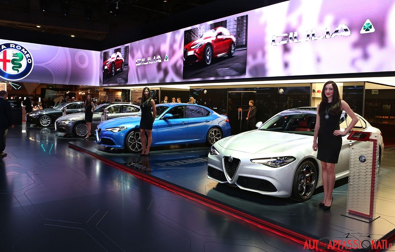 Stand Alfa Romeo | Salone di Parigi 2016 [FOTO]