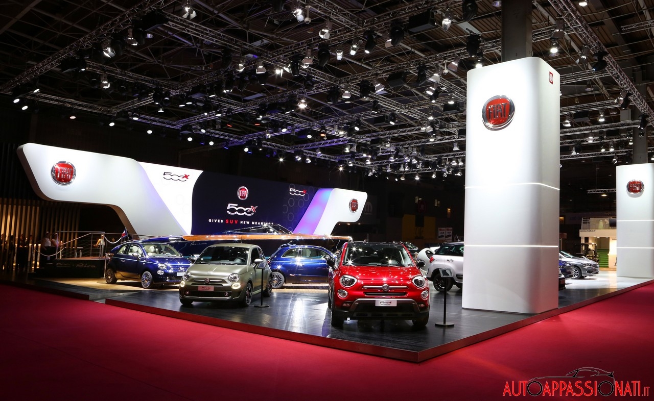 Stand FIAT | Salone di Parigi 2016 [FOTO]