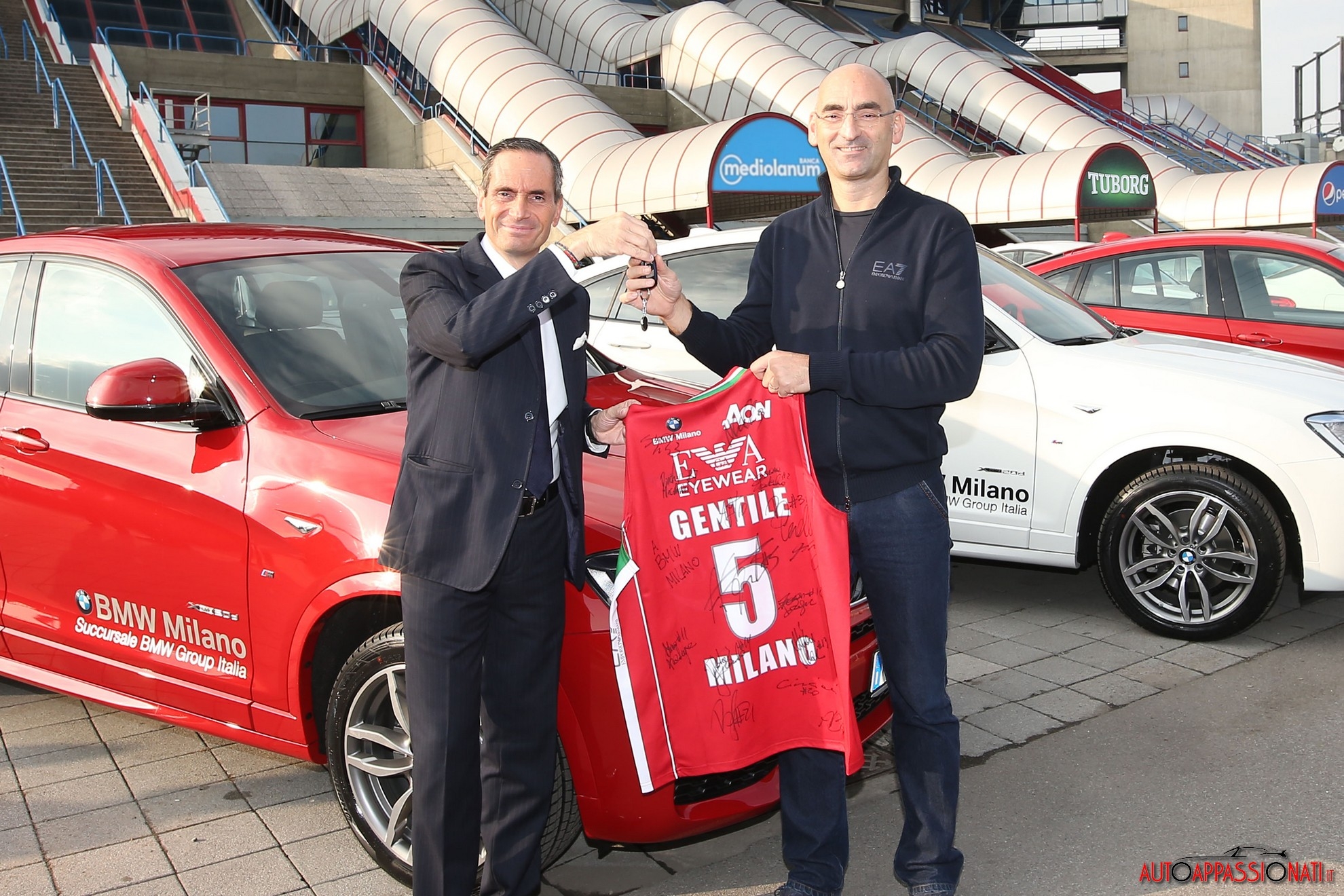 Bmw Milano incontra la EA7 Olimpia Milano