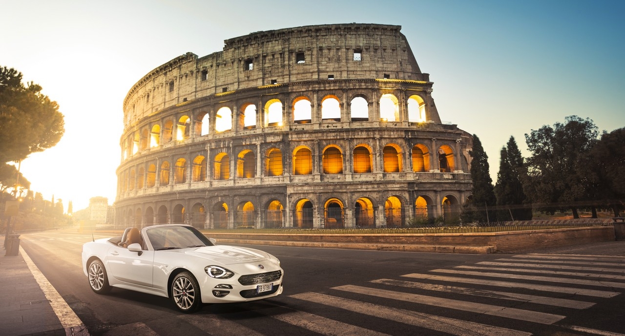 Al via il 124 Spider Legend Tour tra le bellezze italiane