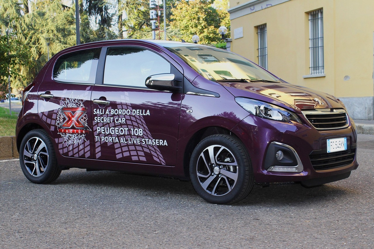 X Factor 2016: Peugeot accompagna gli artisti ai live