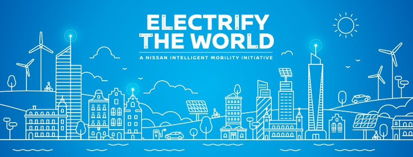 Nissan presenta il progetto Electrify the World