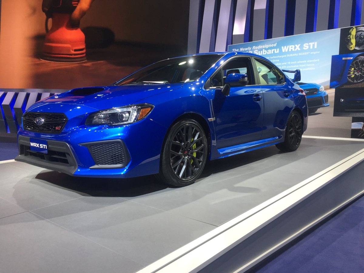 Subaru WRX e WRX STI MY18 | Salone di Detroit 2017