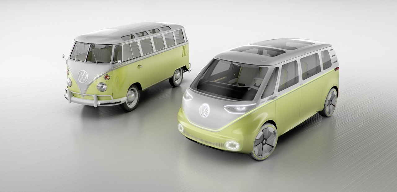 Volkswagen presenta il concept I.D. Buzz | Salone di Detroit 2017