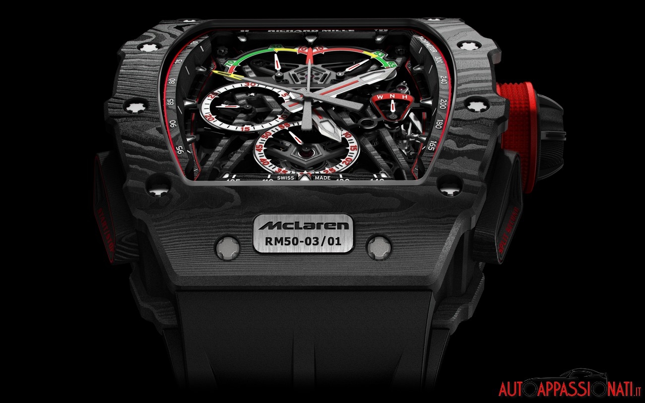 Richard Mille 50-03 McLaren F1: il cronografo meccanico più leggero al mondo