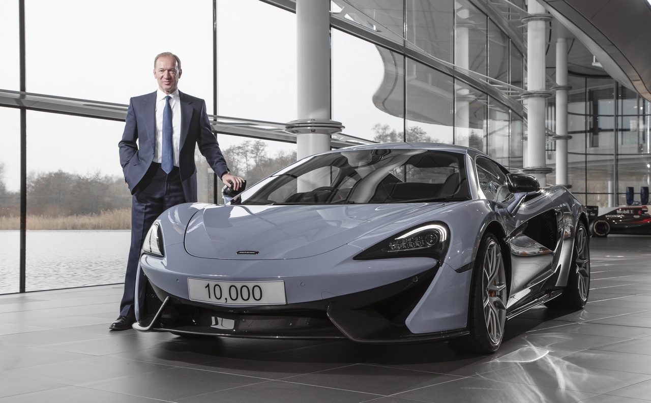 McLaren vicina al 100 % in più nelle vendite 2016