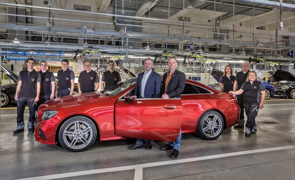 Mercedes: avviata la produzione della nuova Classe E Coupé