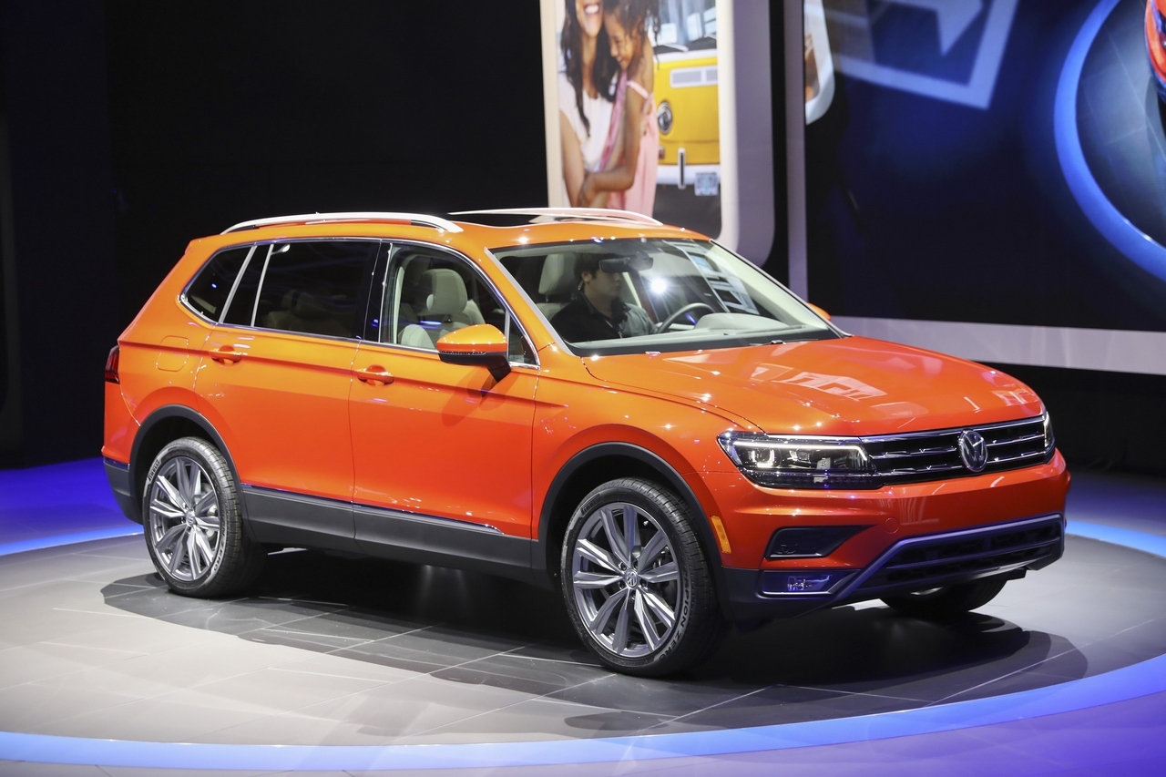 Nuova Volkswagen Tiguan Allspace l Salone di Detroit 2017