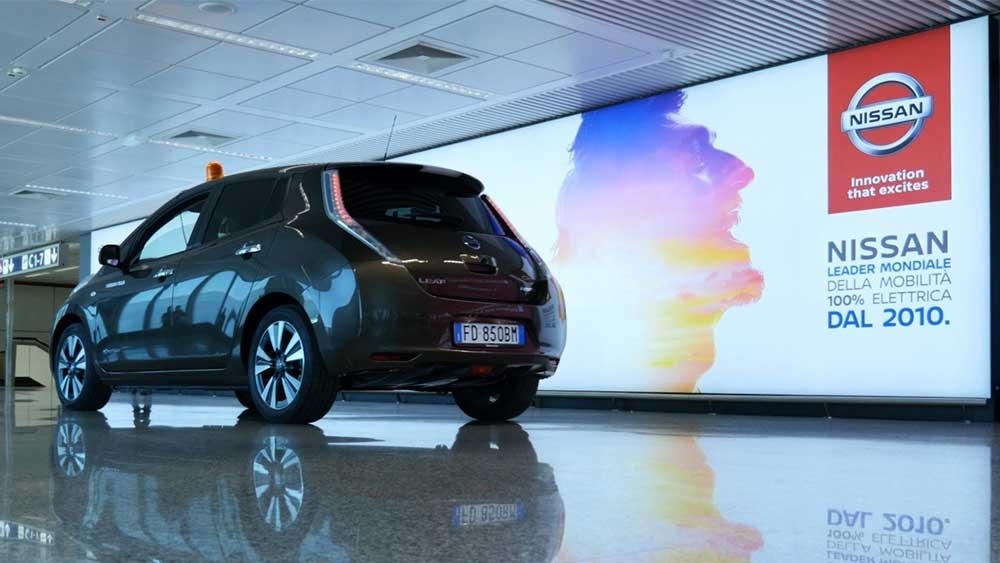 Nissan, Enel e Aeroporti di Roma: un’iniziativa molto “green”