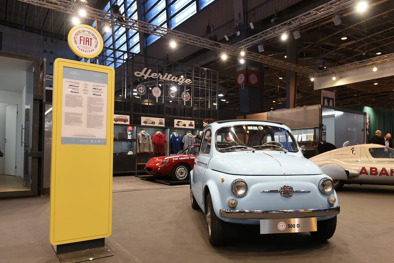 FCA Heritage in mostra per la prima volta al Salone Rétromobile di Parigi