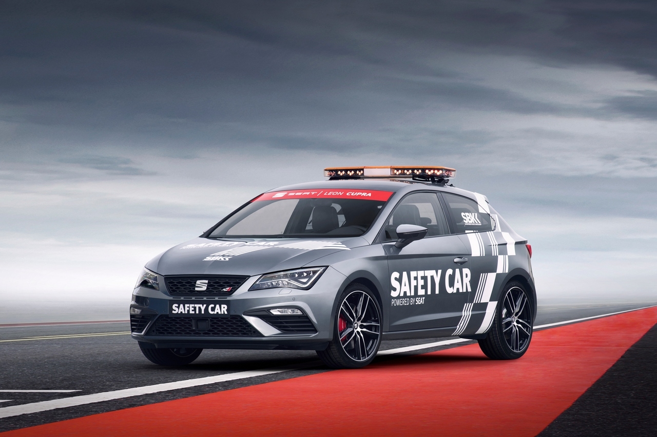 Seat Leon Cupra safety car del Mondiale Superbike